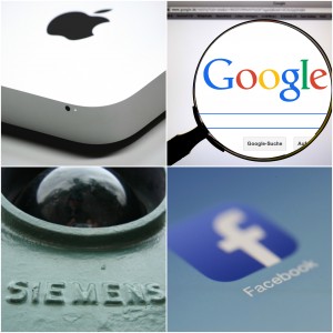 apple facebook google siemens aktien symbole