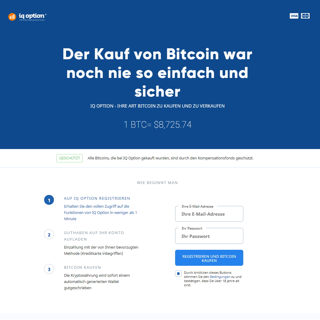 iqoption bitcoin homepage